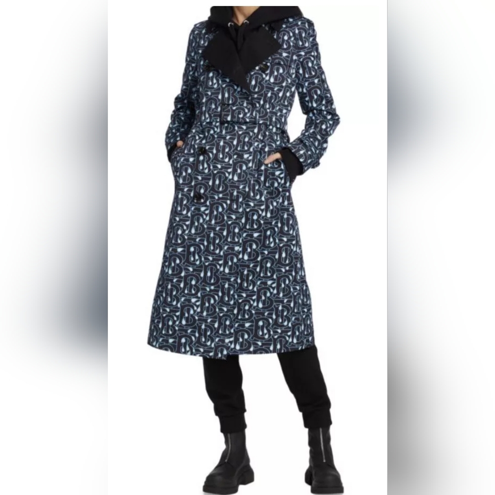 Burberry Waterloo Gabardine Trench Coat Authenticated